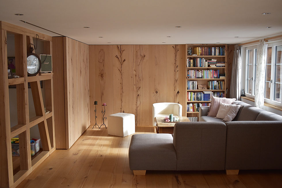 Umbau Wohnzimmer