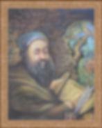 הציור של הרשב"י, שנעשה על ידי אליעזר מלאי בגירי פסטל, מציג דמות מלאת חיים ועומק. השימוש בגירי פסטל מאפשר לצייר ליצור מרקם רך