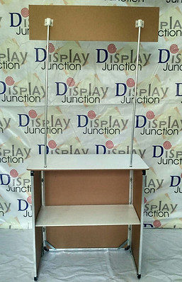 back view of hardboard light weight promotion table