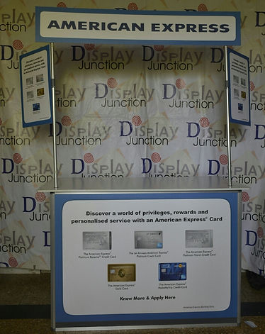 Custom size Registration desk, made in India by Display Junction, Mumbai