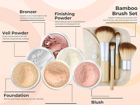 ✨ Flawless Skin, Made Simple: Everyday Mineral Makeup Kit Review ✨