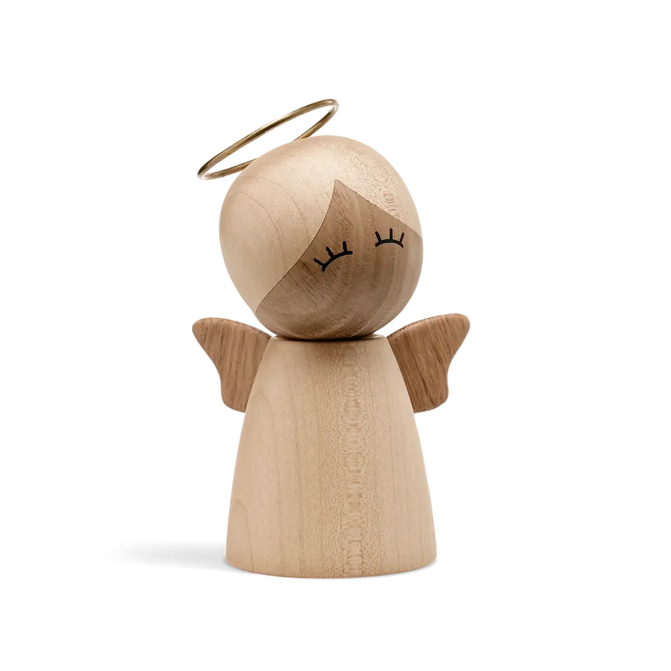 Fablewood Agnes - The Large Angel with tilted head and halo
