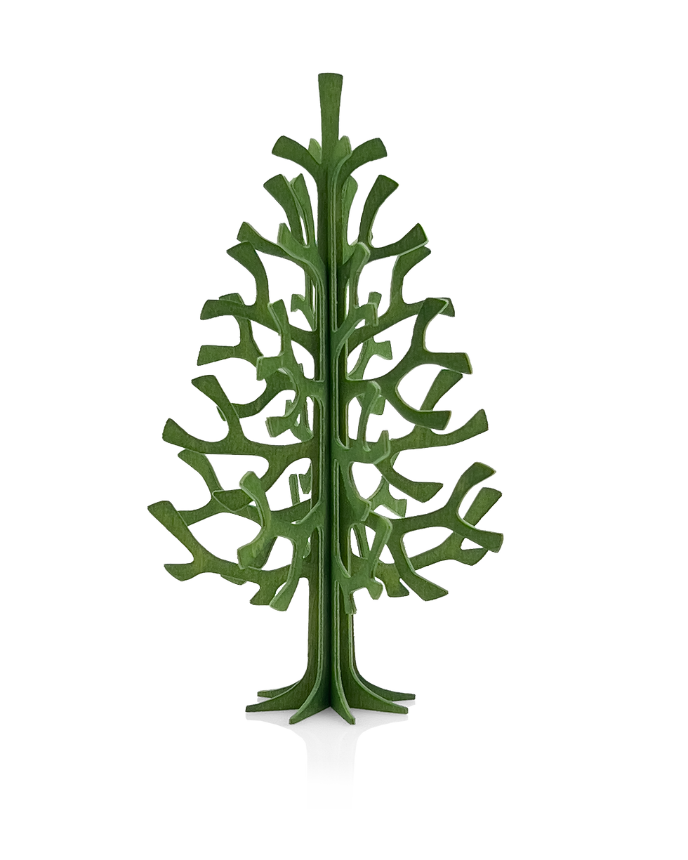 Lovi Spruce Tree 14cm - Forest Green
