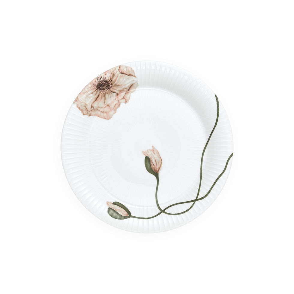 Kahler Hammershøi Poppy Plate - 27cm - UK stockist