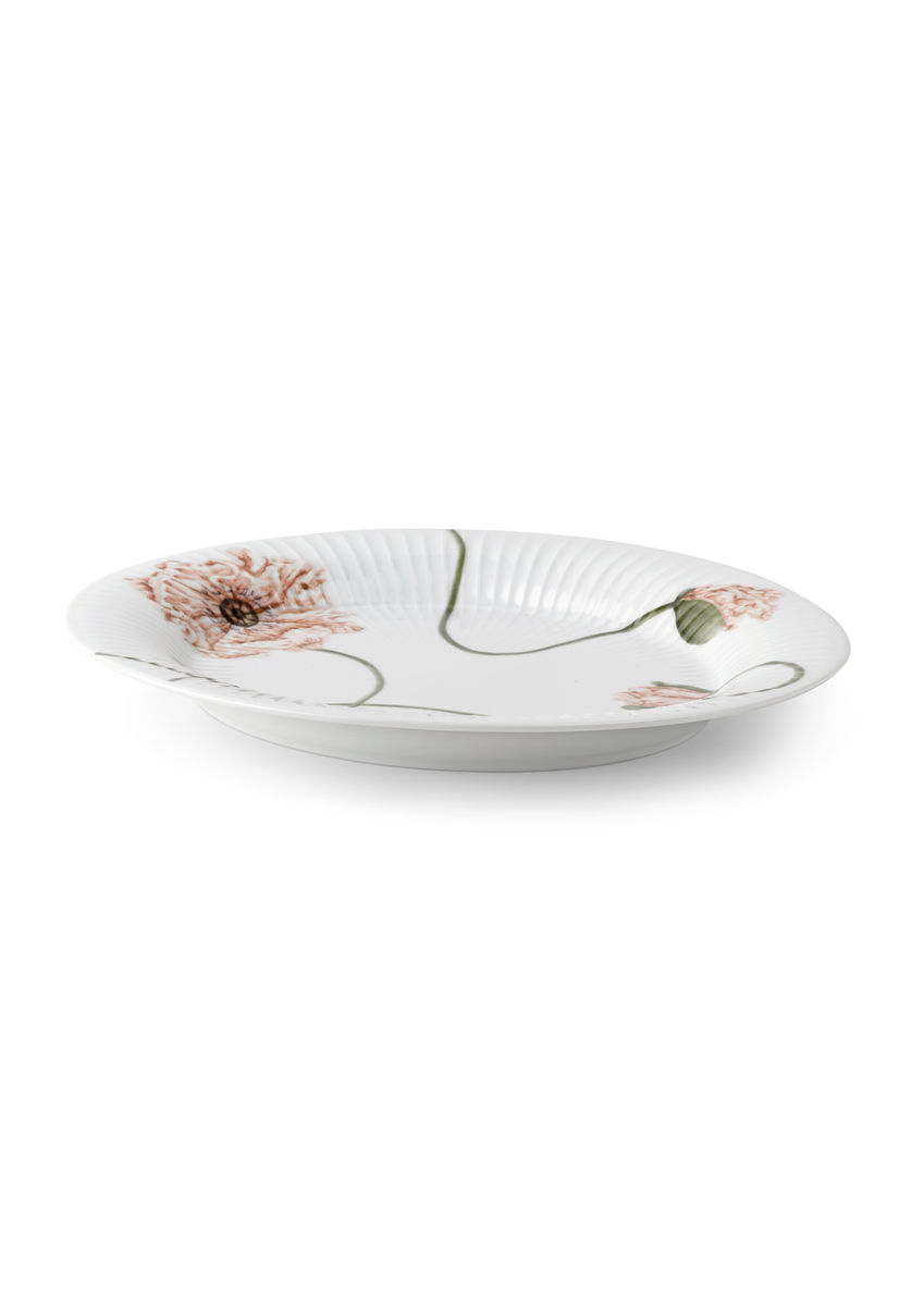 Kahler Hammershøi Poppy Oval Dish - UK reseller