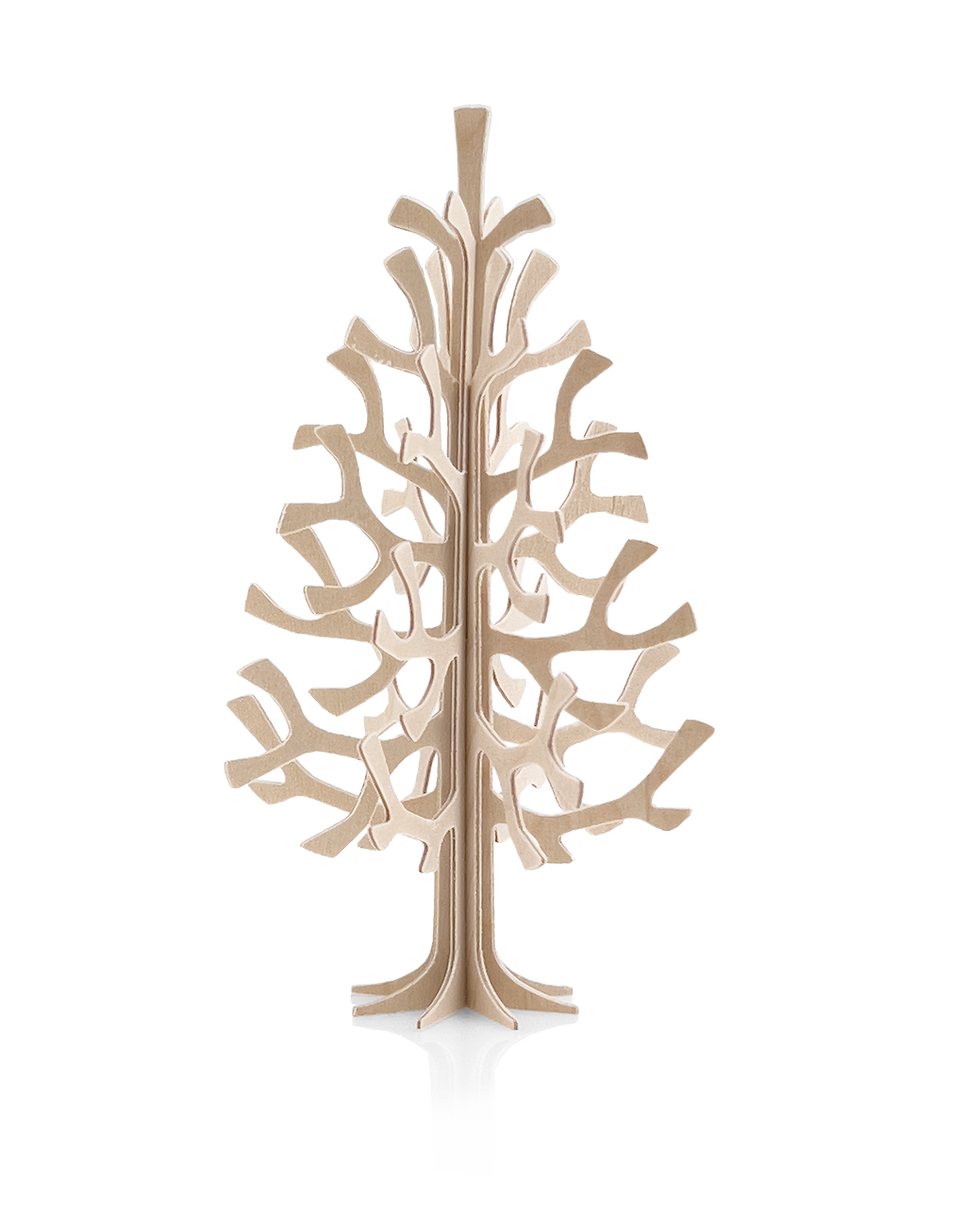 Lovi Spruce Tree 14cm - Natural Wood