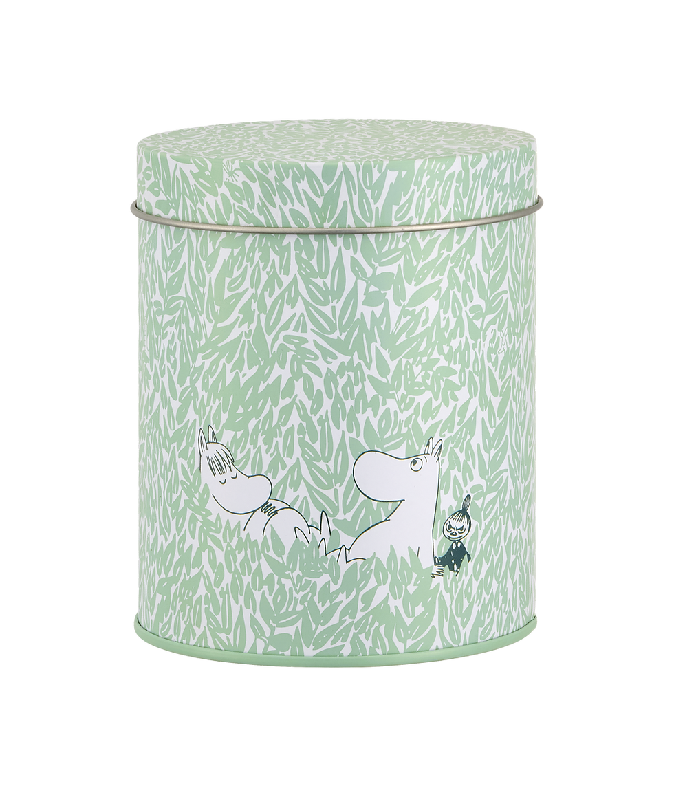 Moomin - Tin Jars - Forest - 2pcs - 14cm tin