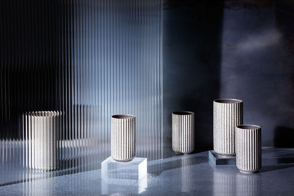 Lyngby Porcelæn Radius Vases - UK stockist