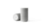 Lyngby Porcelæn Vase Light Grey Porcelain 25cm - UK supplier