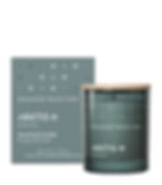 a Skandinavisk - ARKTIS - 65g Scented Candle with its box
