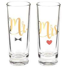 Mr & Mrs Shot Glasses