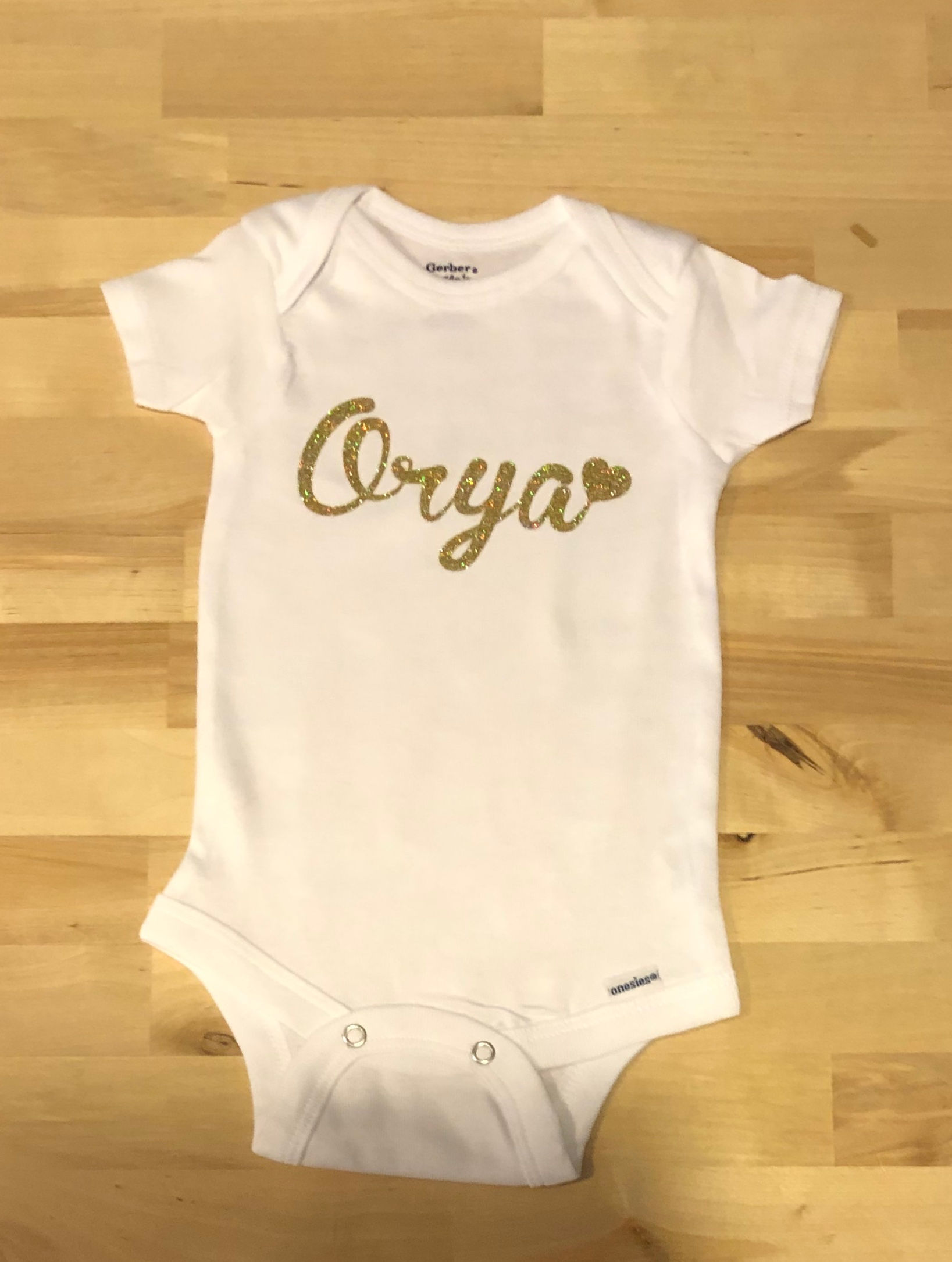 Baby Name Onesie
