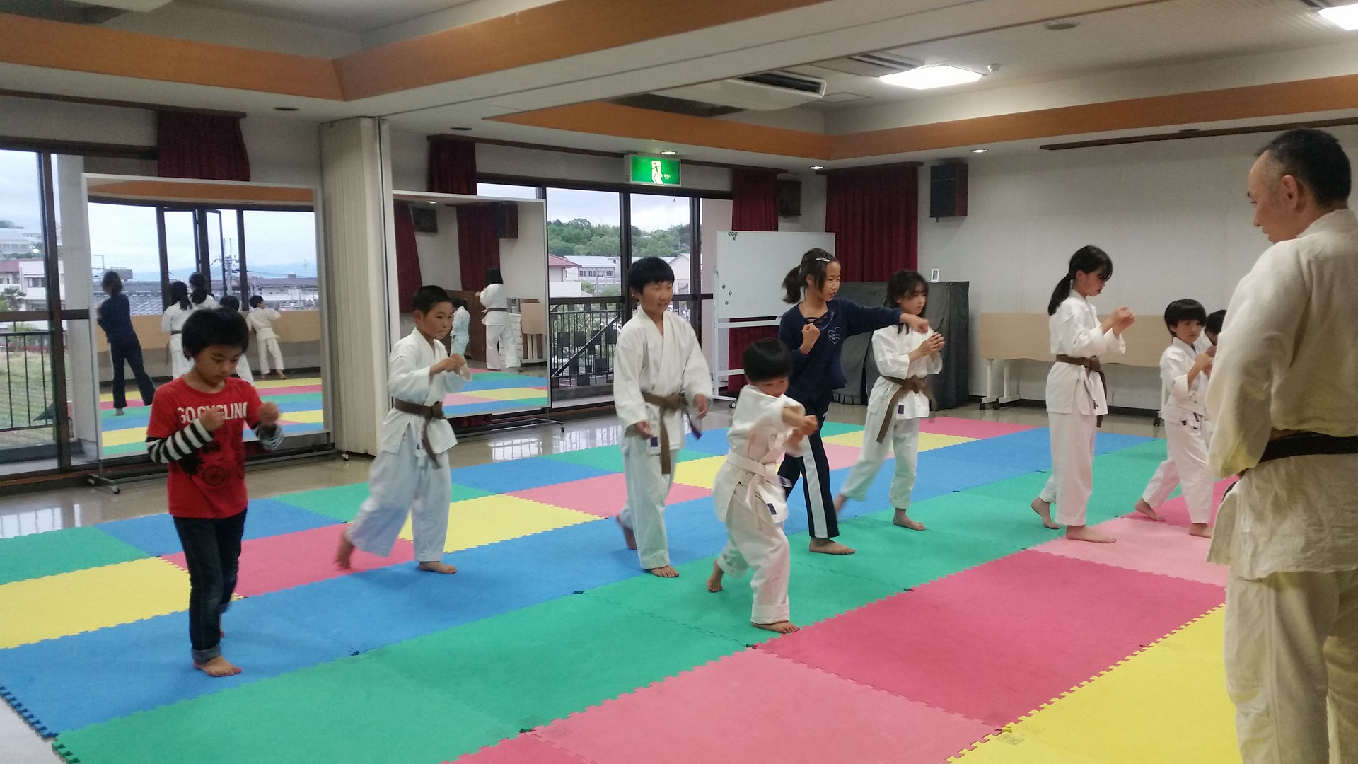 移動稽古