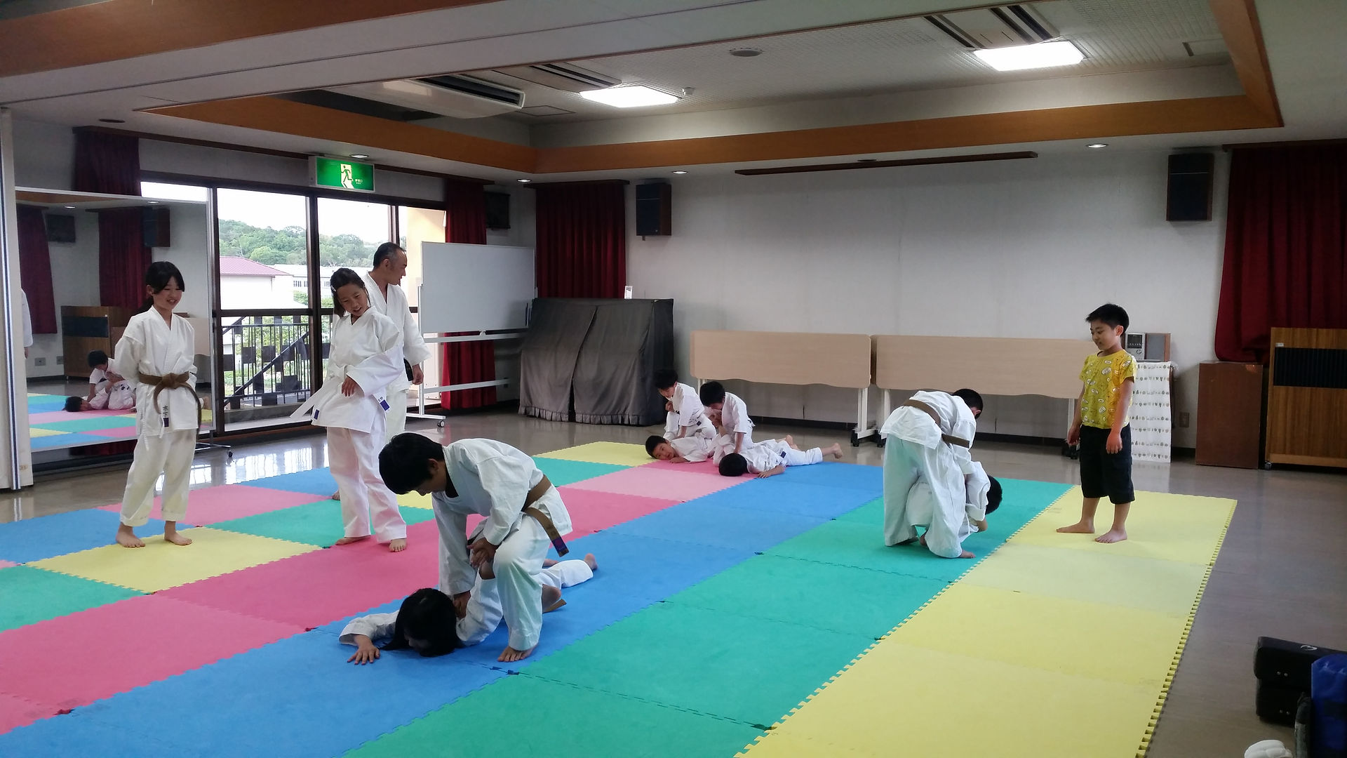 木の葉返しの練習