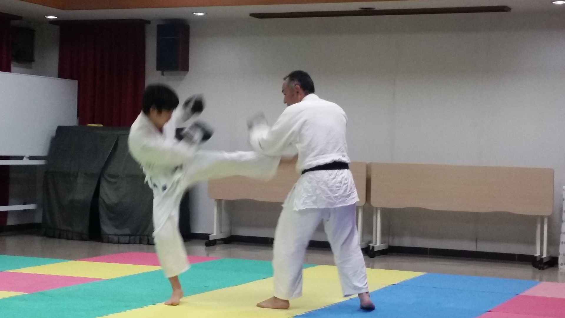 打撃スパー