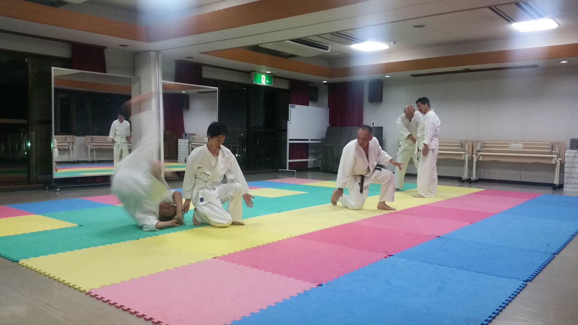 合気捕り～投げ