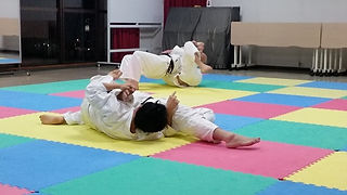 寝技の練習
