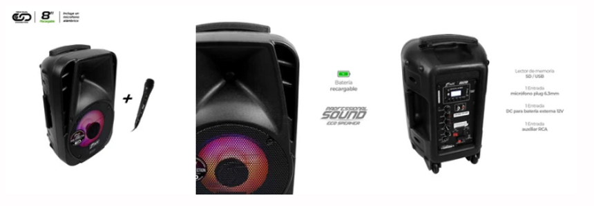 SONIDO PROFESIONAL VENTA CABINAS, BAFLES PARLANTES J5194. 80 rms