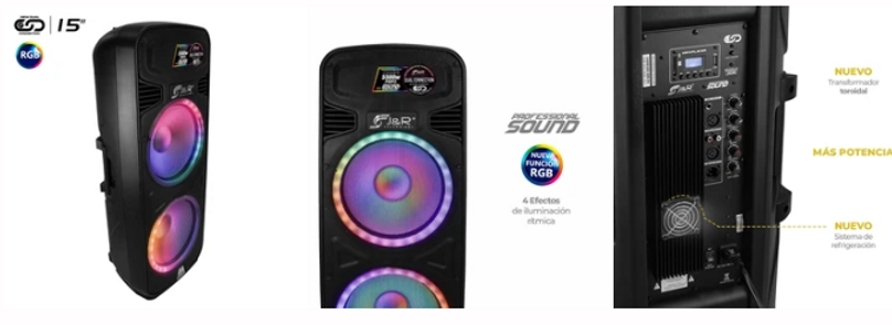 SONIDO PROFESIONAL VENTA CABINAS, BAFLES PARLANTES MOD J5246