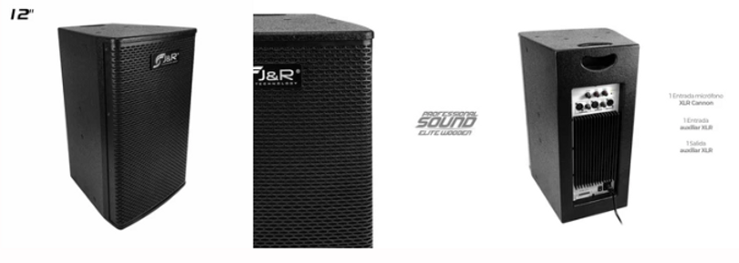 SONIDO PROFESIONAL VENTA CABINAS, BAFLES PARLANTES MOD J5206