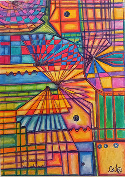 Sunny Town-obra de arte