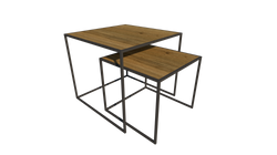 Mobiliario muebles para el hogar,oficina,restaurantes,bares mesas dobles tipo industrial