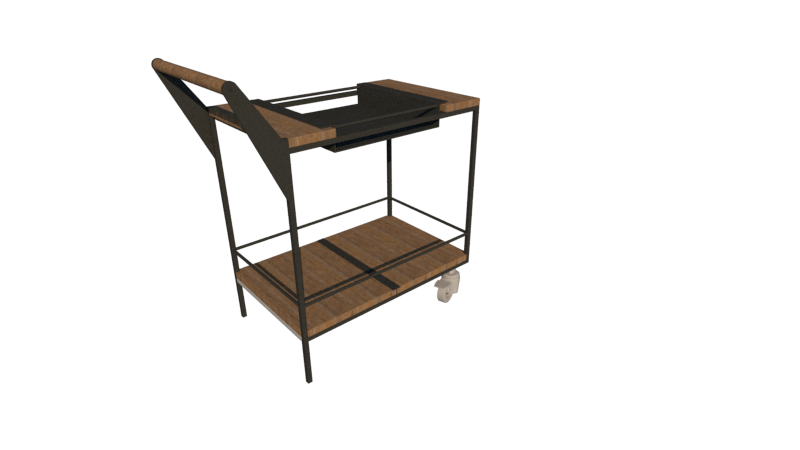 Mobiliario muebles para el hogar,oficina,restaurantes,bares mesas con ruedas para comidas bares