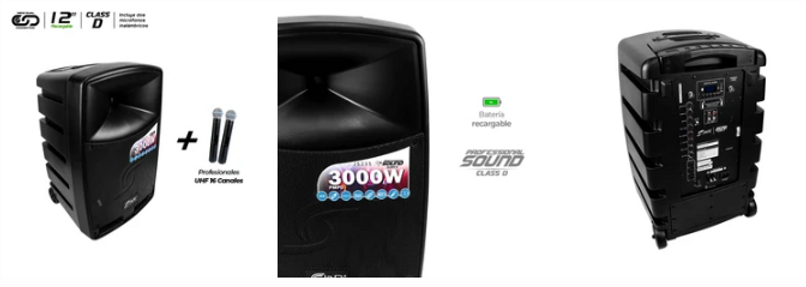SONIDO PROFESIONAL VENTA CABINAS, BAFLES PARLANTES J5235 - 3000W