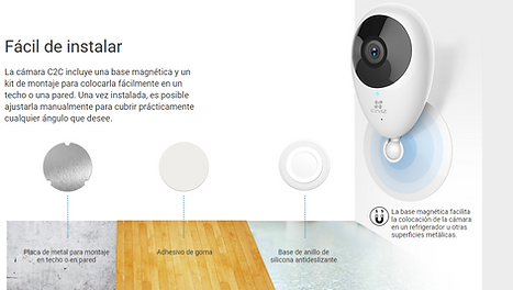 WiFi security cameras homes, apartments, offices, premises, ezviz c2c medellin