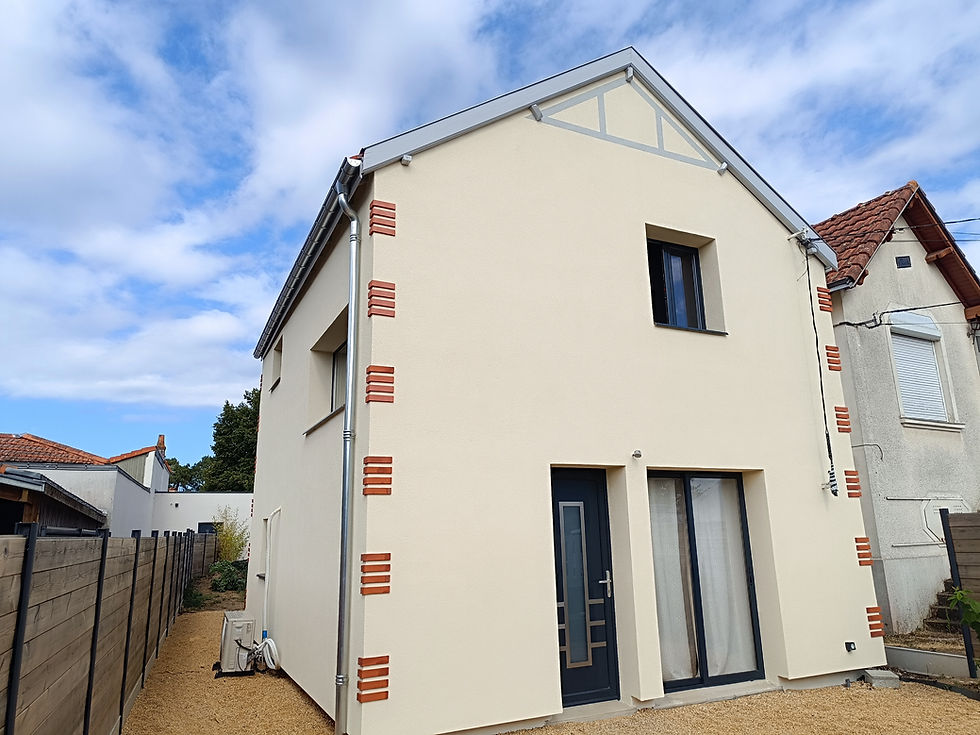 Réalisation d'ITE à Saint Brévin les Pins