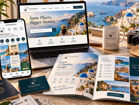 How Professional Logo, Social Media and Brochure Design Can Increase Travel Package Sales