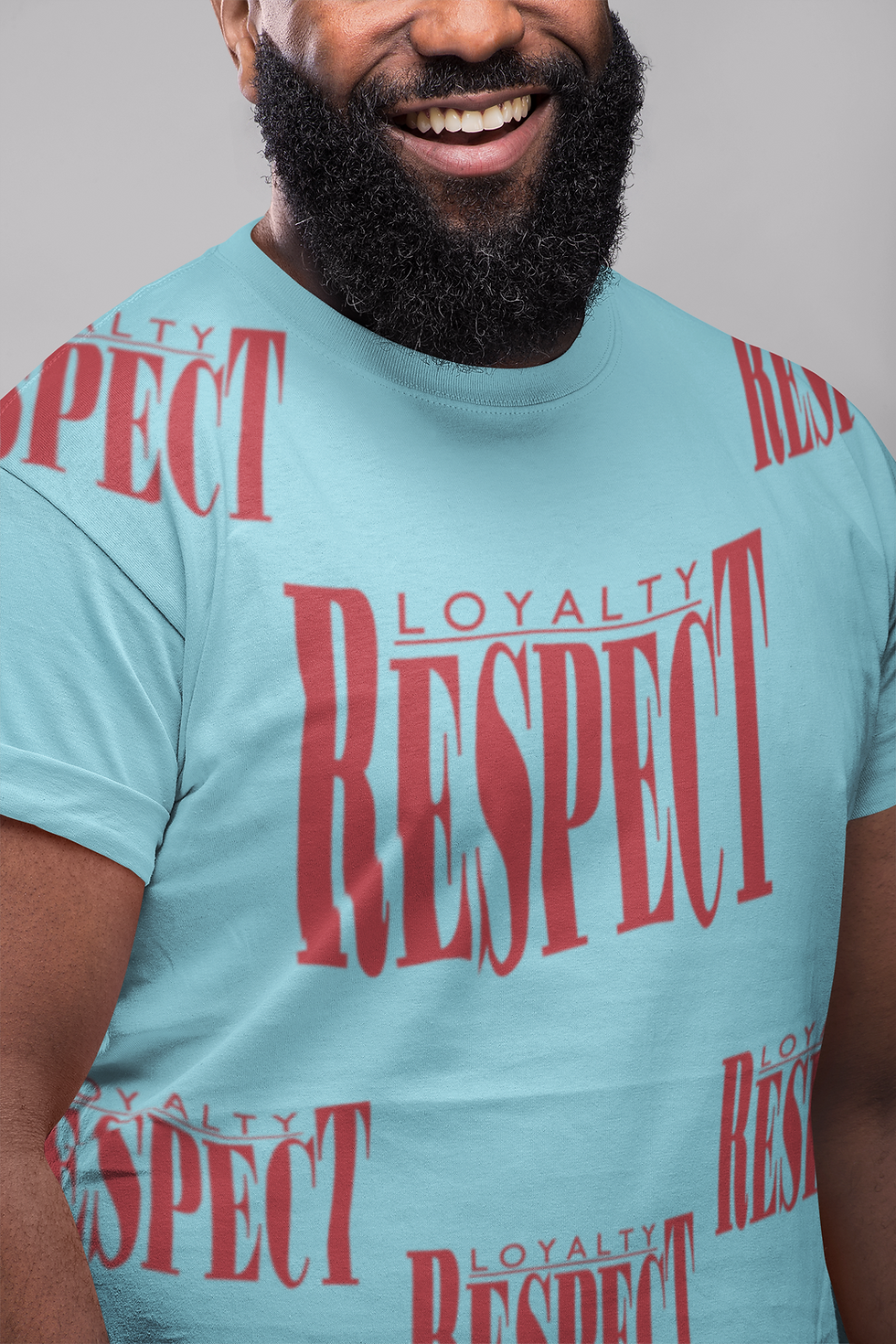 Thumbnail: All Over Red Print (Front) T Shirt
