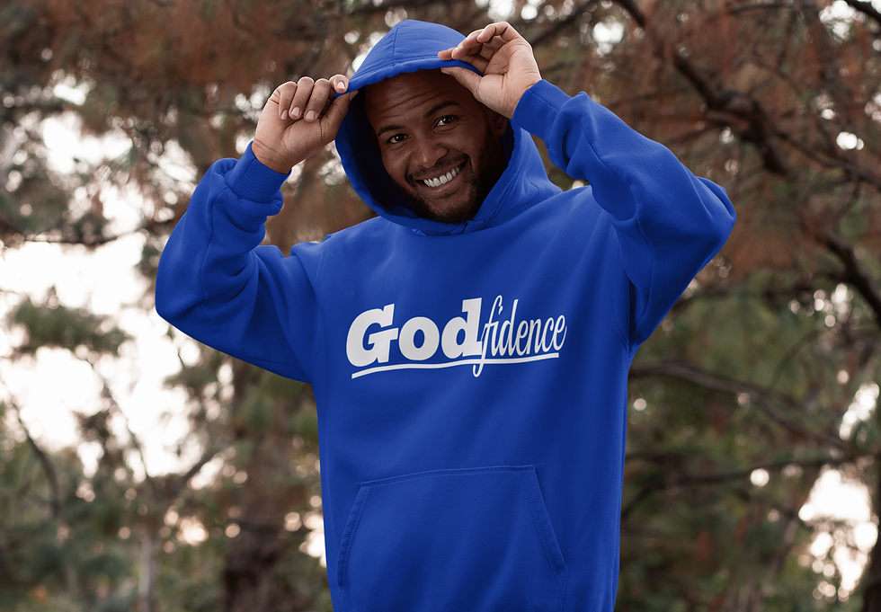 Thumbnail: Godfidence Hoodies (White Letters)
