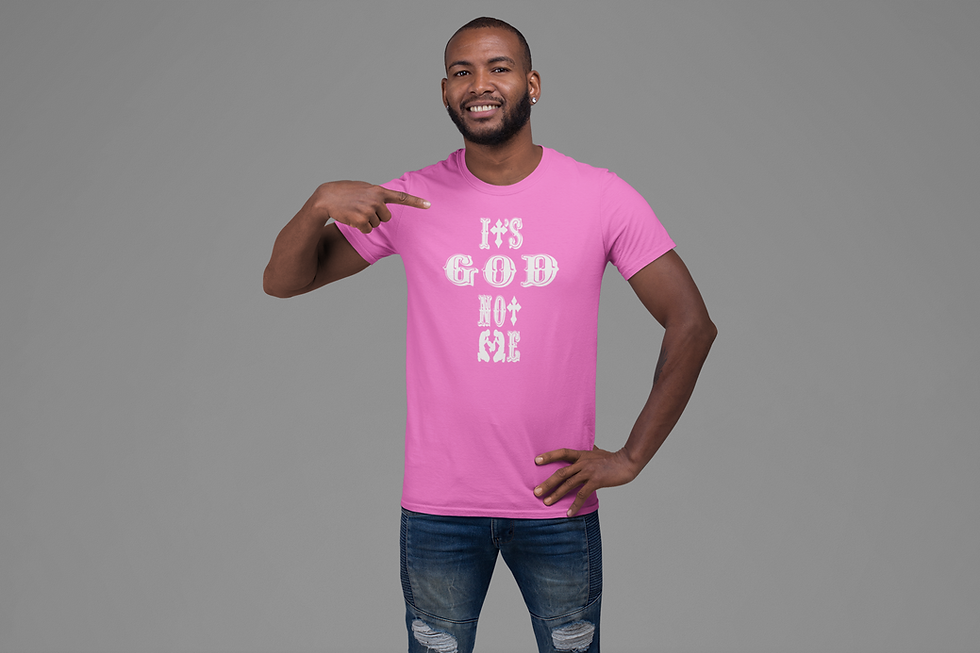 Thumbnail: God Unisex T Shirt White Print