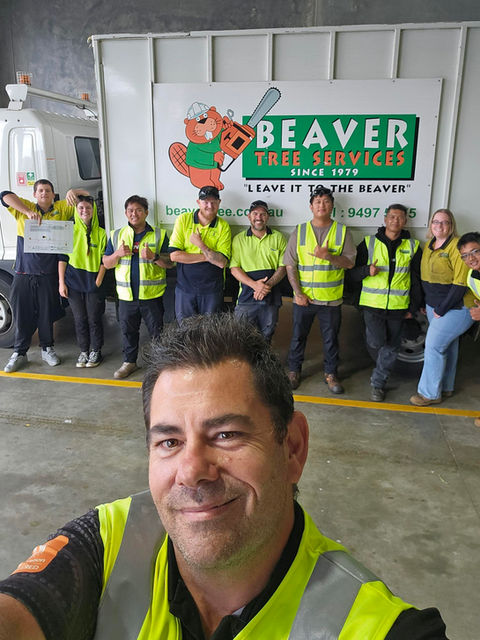 Selfie with other safety officer