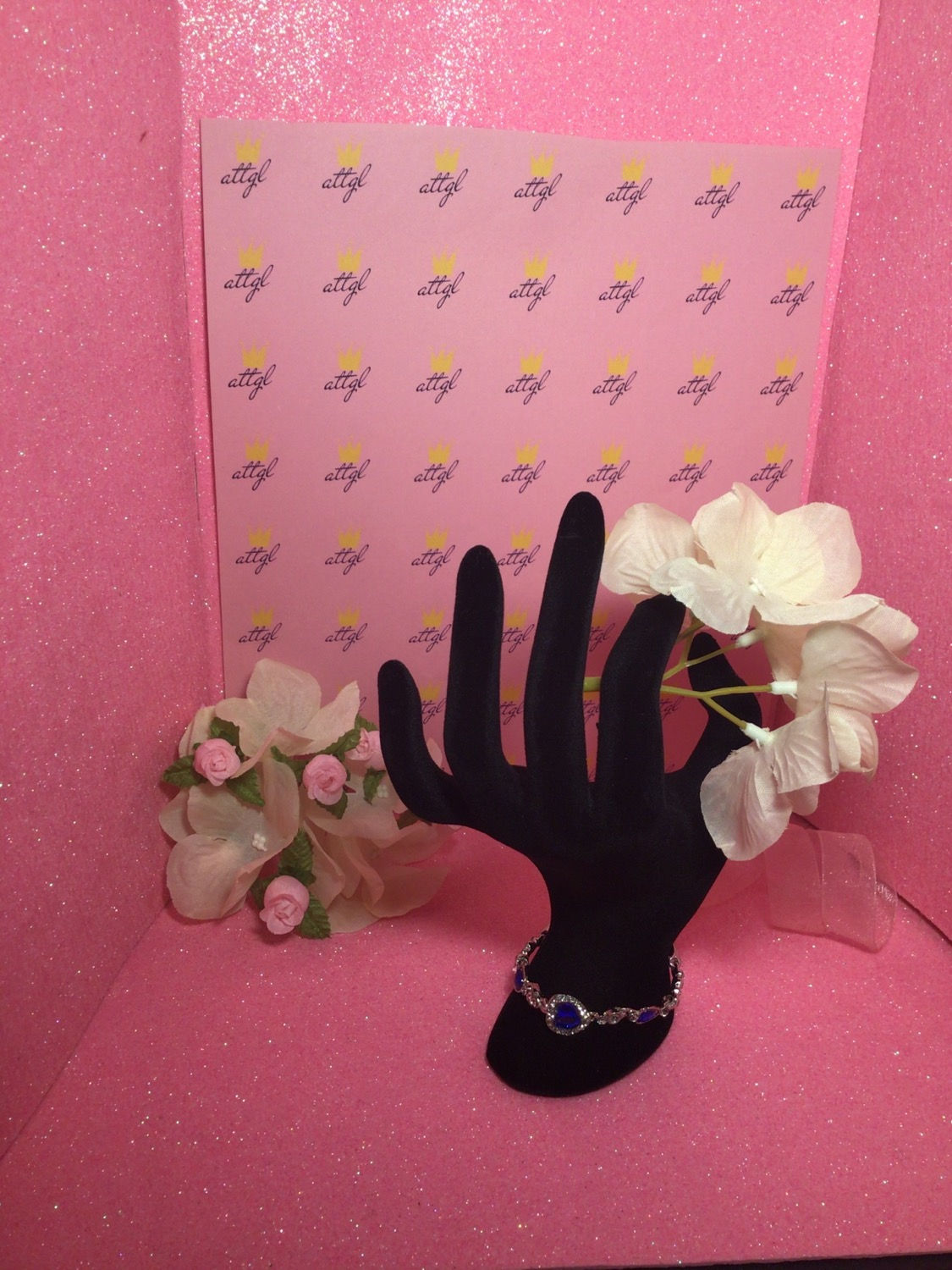 Sapphire Heart Bracelet 