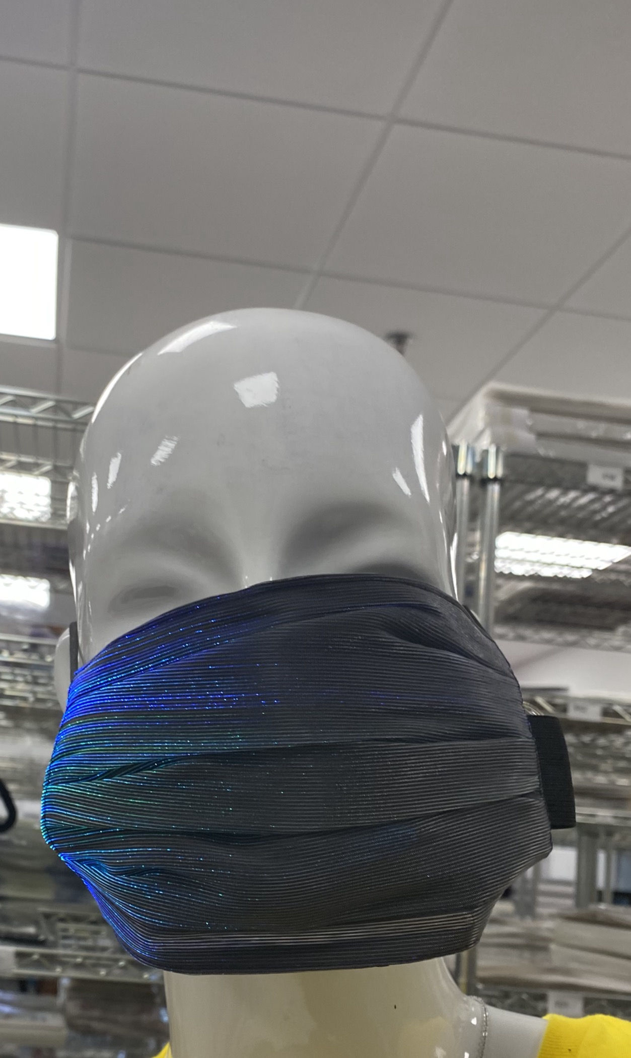 LED Light Up Glow Luminescent Face Mask