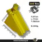 Dimensi dan Berat GoldMag, sebuah Konsentrator Magnetik untuk Emas.