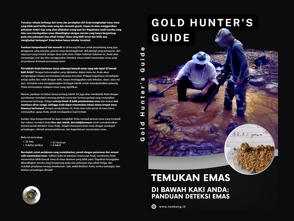 Thumbnail: foto buku panduan mencari emas
