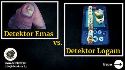 Perbedaan antara Detektor Emas dan Detektor Logam 