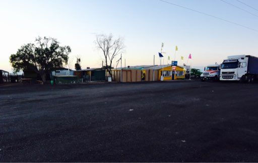 Arrived at a posada 'Los Pajarillos'