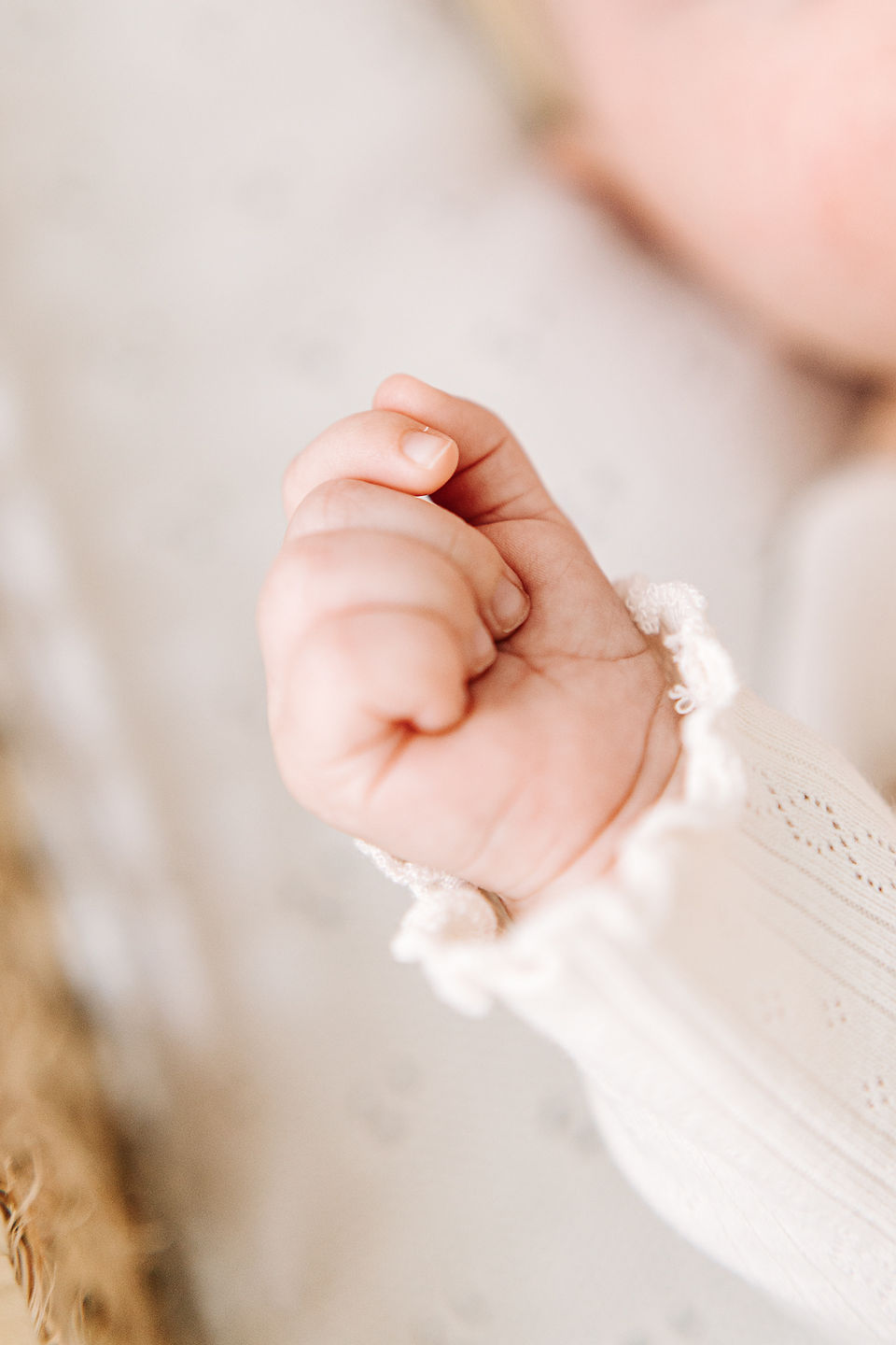 A baby's hand