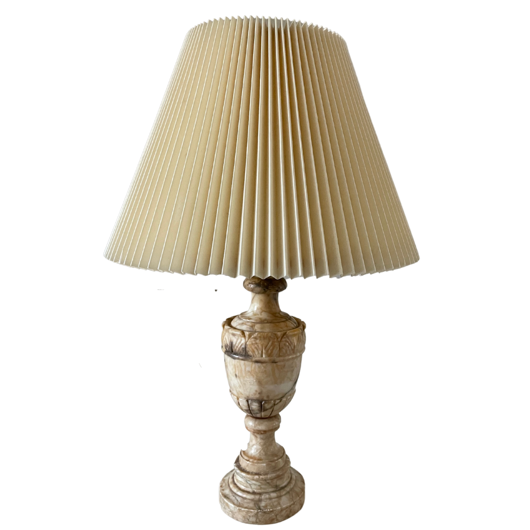Vintage Marble Table Lamp