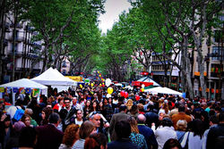 Busy in Barcelona
