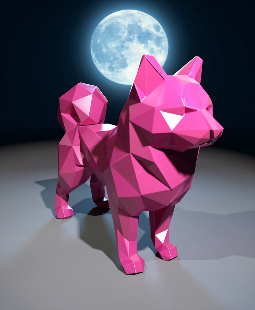 Malamute statue