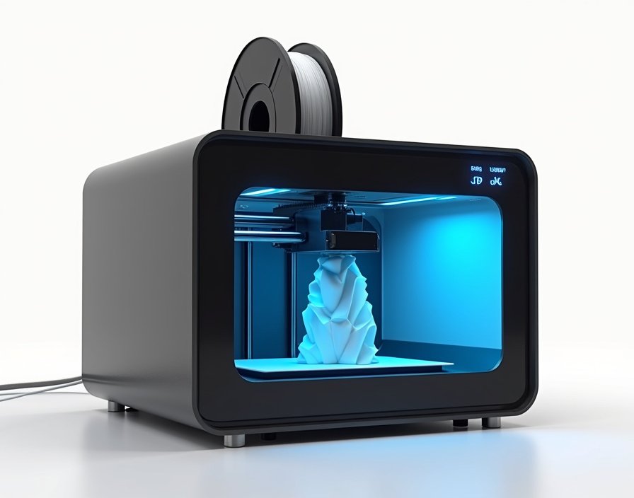 3D printer in action