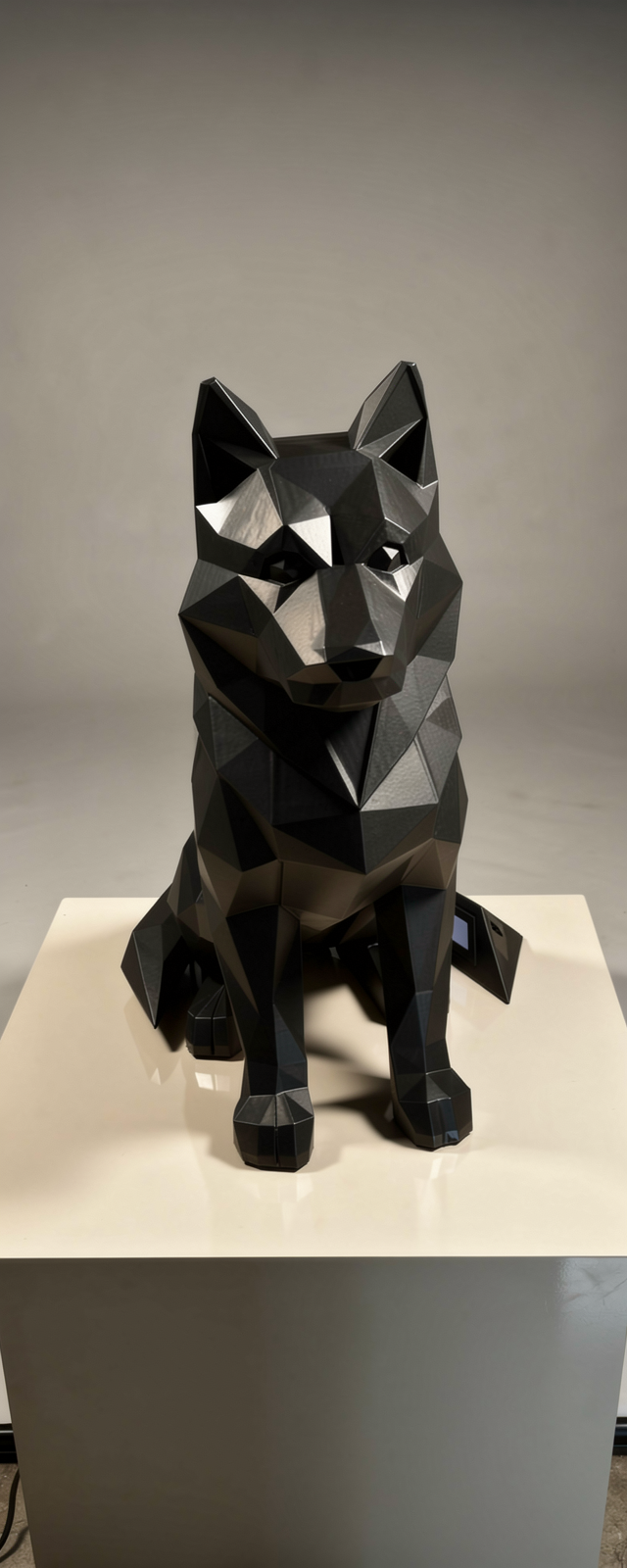 Husky statue