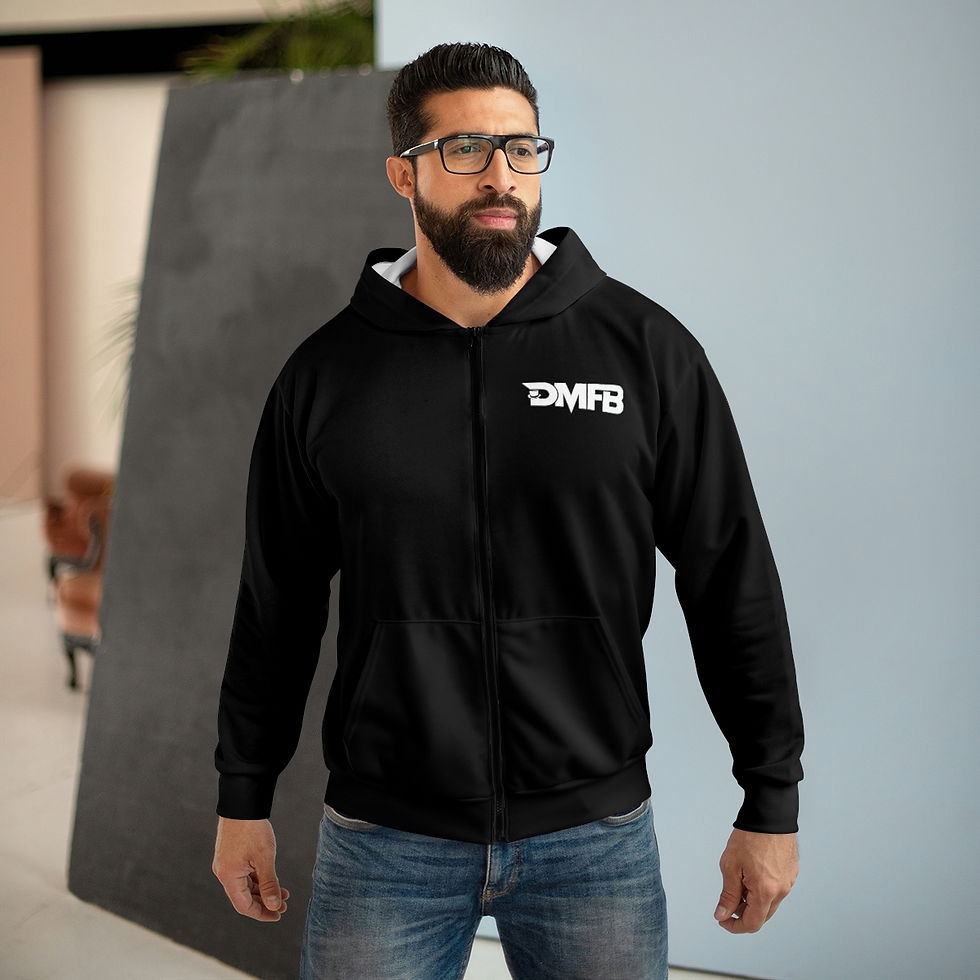Thumbnail: AOP Unisex Zip Hoodie