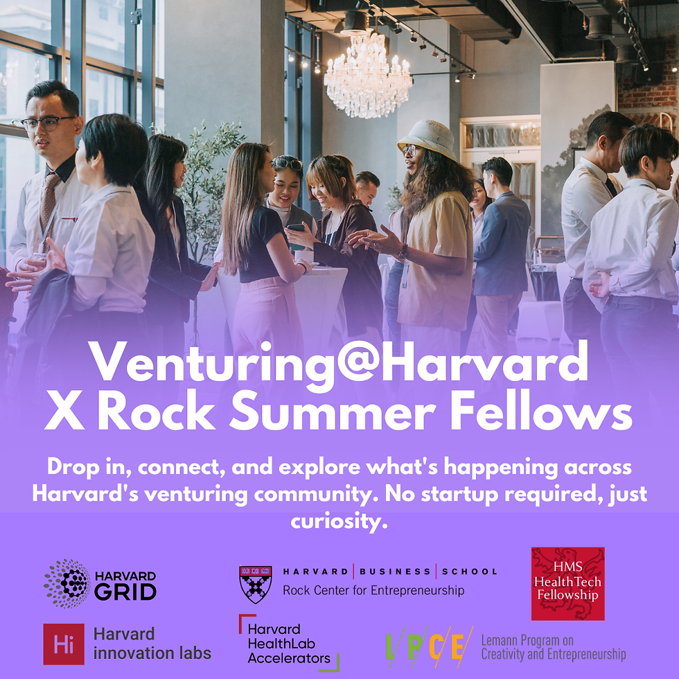 Venturing @Harvard