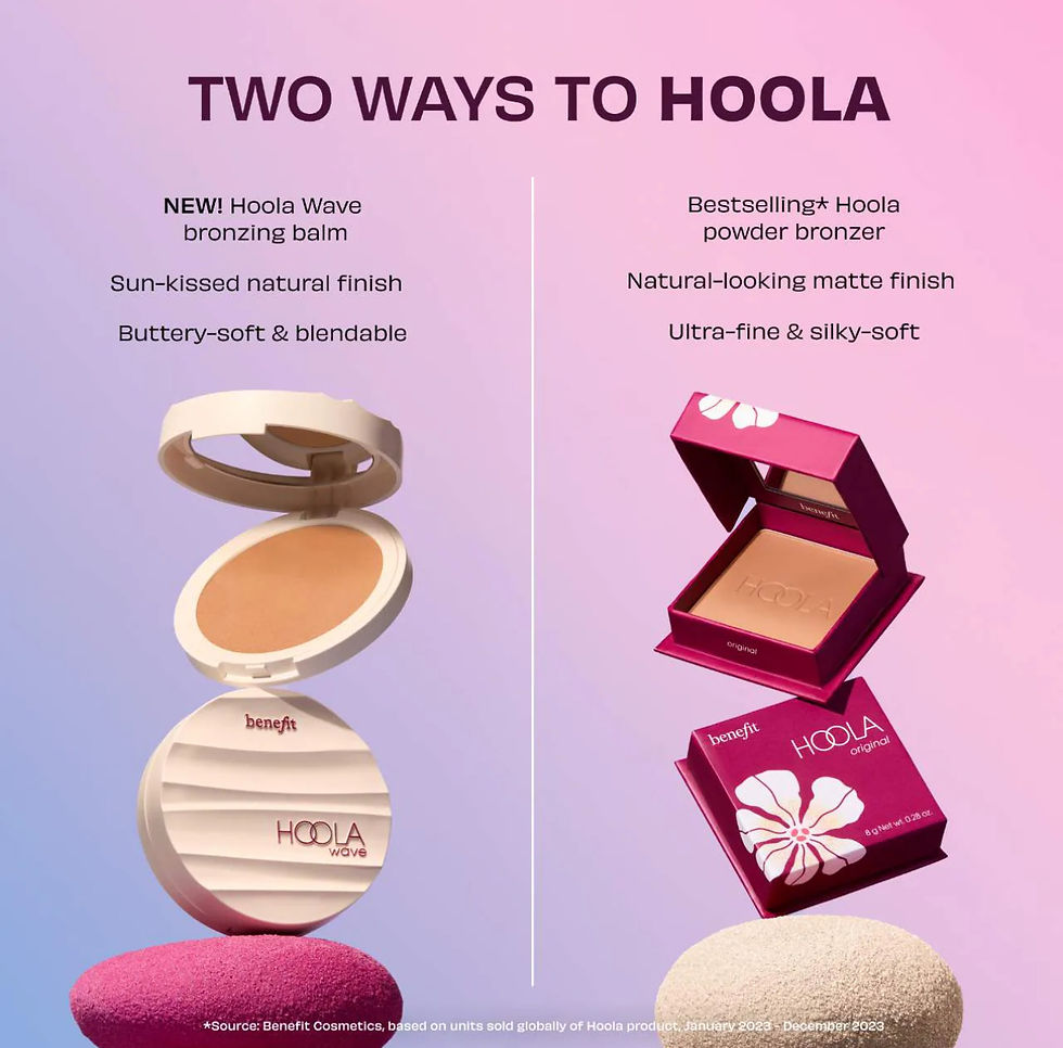 תמונה ממוזערת: Benefit Cosmetics Hoola Wave Cream Bronzer Balm - ברונזר קרמי בנפיט 